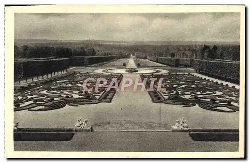 Ansichtskarte AK Chateau De Champs Le Parterre De Broderie