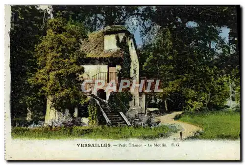 Cartes postales Versailles Petit Trianon Le Moulin