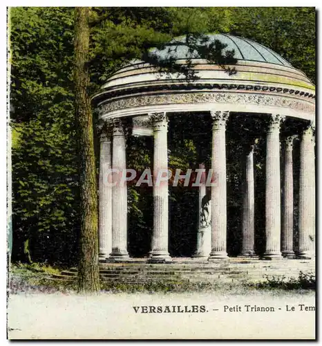 Ansichtskarte AK Versailles Petit Trianon Le temple de l&#39amour