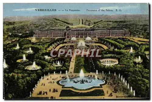 Cartes postales Versailles Le Panorama