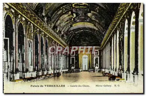 Cartes postales Parc De Versailles Galerie Des Glaces