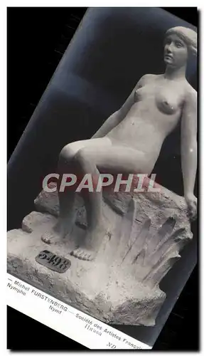 Cartes postales Michel Furstenberg Salon 1913 Nymphe