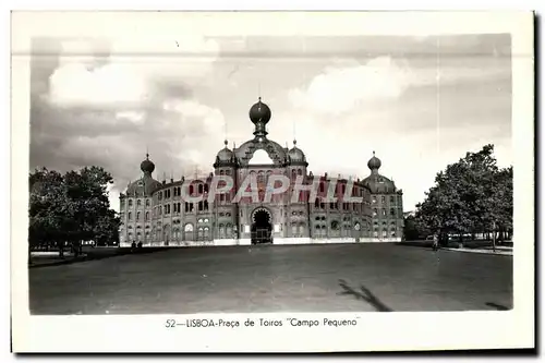 Cartes postales Lisboa Praca De Toiros Campo Pequeno