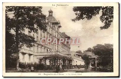 Cartes postales La Normandie Bagnoles De L&#39Orne Le Grand Hotel