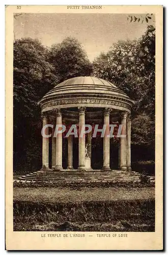 Ansichtskarte AK Petit Trianon Le Temple De L&#39Amour Versailles