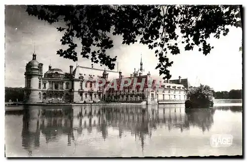 Cartes postales moderne Chantilly Le Chateau Facade Sud Ouest