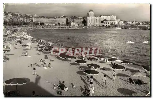 Moderne Karte Saint Raphael Vue Generale De La plage Frejus