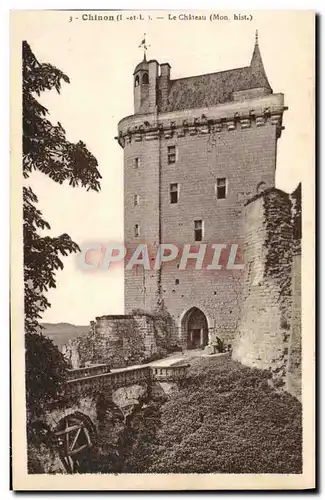 Cartes postales Chinon Le Chateau