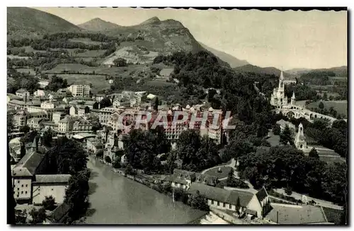 Moderne Karte Lourdes Vue Generale Prise Du Chateau Fort