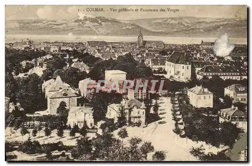 Cartes postales Colmar Vue Generale Et Panorama Des Vosges