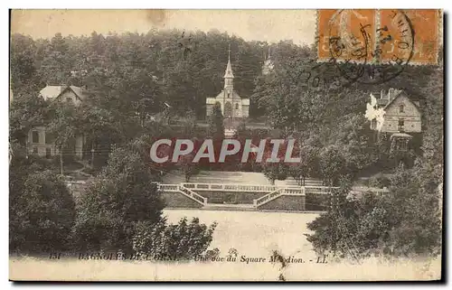 Cartes postales Bagnoles de l&#39Orne Une vue du square Melodion