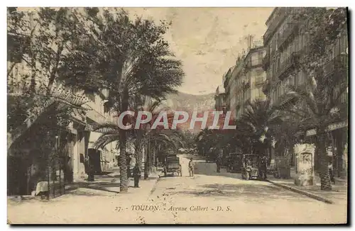 Cartes postales Toulon Avenne Colbert