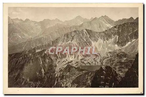 Cartes postales Tatry Widok Z Krzyznego