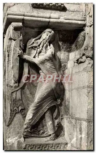 Cartes postales moderne Souillac Eglise Abbatiale Le prophete Isaie