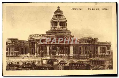 Cartes postales Bruxelles Palais De Justice