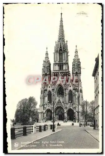 Ansichtskarte AK Bruxelles Laeken Eglise Notre Dame