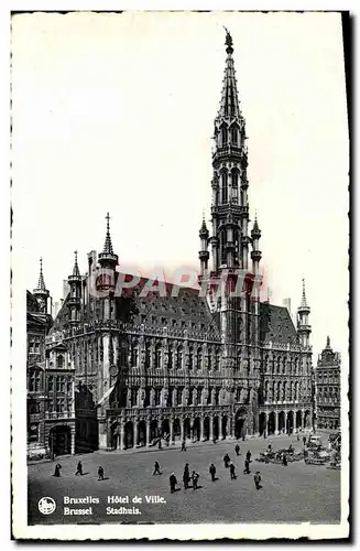 Cartes postales Bruxelles Hotel de Ville