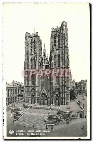 Cartes postales Bruxelles Eglise Saint Gudule