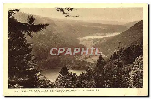 Cartes postales Vallee Des Lacs De Retournemer Et Longemer