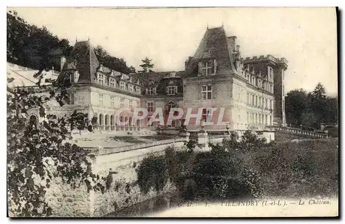 Cartes postales Villandry Le chateau