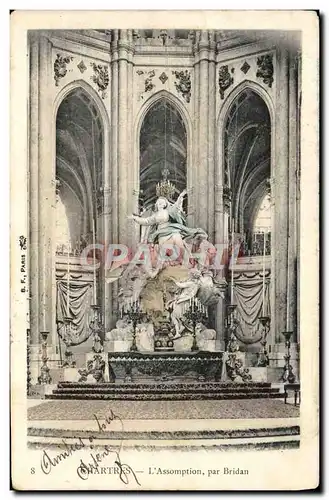 Cartes postales Chartres L&#39Assomption Par Bridan