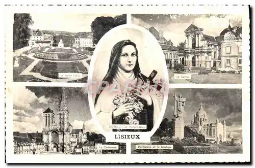 Cartes postales moderne Lisieux Ste Therese