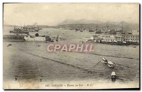 Cartes postales Toulon Entree du Port