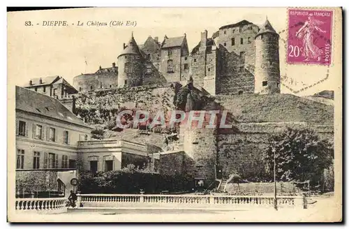 Cartes postales Dieppe Le Chateau