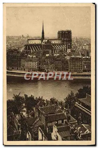 Cartes postales Paris Notre Dame Abside de la Cathedrale