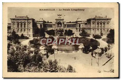 Cartes postales Marseille Le Palais Longchamp