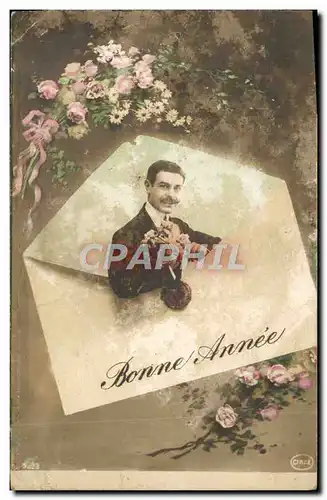 Cartes postales Bonne Annee Homme