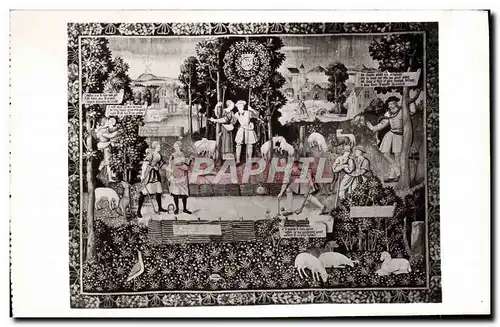 Cartes postales Le Chateau De Montal Pres St Cere Tapisserie de la suite des amours de Gombault et Mace