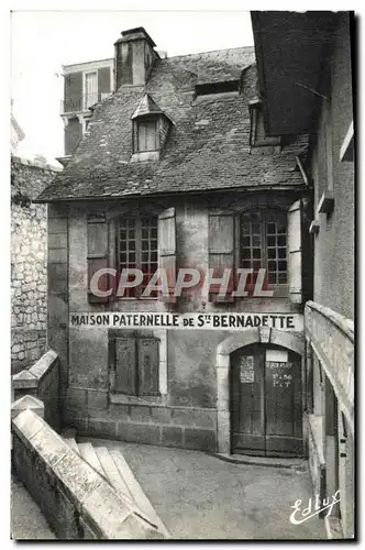 Ansichtskarte AK Lourdes Maison Paternelle De Sainte Bernadette Soubirous