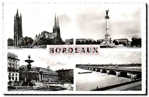 Cartes postales moderne Bordeaux Souvenir