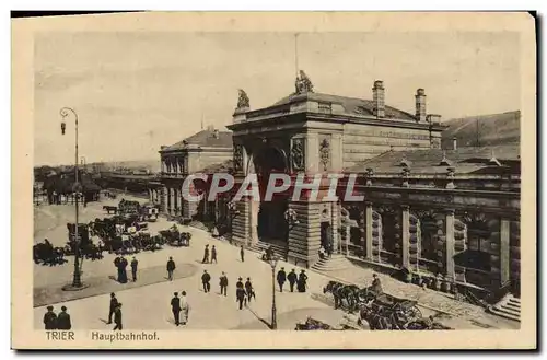 Cartes postales Trier Hauptabahnhof