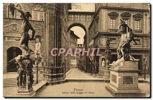 Cartes postales Firenze Interno Della Loggia de Lanzi