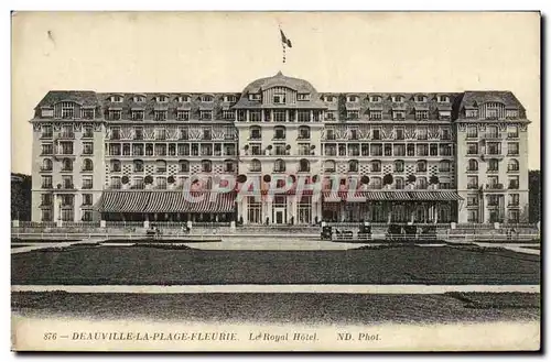 Cartes postales Deauville La Plage Fleurie Le Royal Hotel