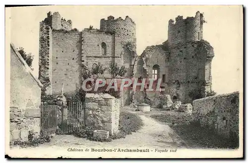 Cartes postales Bourbon l&#39Archambault Chateau