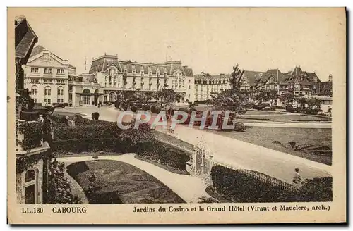 Ansichtskarte AK Jardins Du Casino et la Grand Hotel