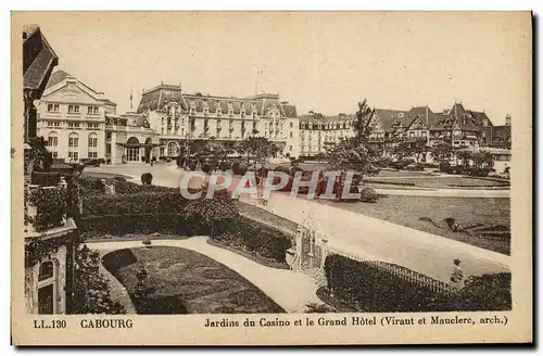 Cartes postales Jardins Du Casino et la Grand Hotel