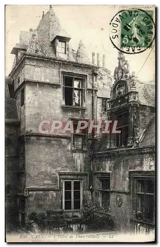 Cartes postales Caen L'Hotel de Than