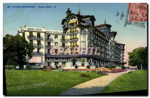 Cartes postales Evian Les Bains Royal Hotel