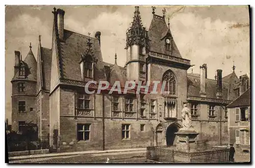 Cartes postales Bourges Facade Du Palais Jacques Coeur