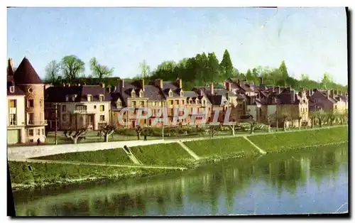 Cartes postales moderne Gien Les Quais