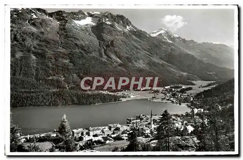 Cartes postales moderne St Moritz Gegen Piz Rosatsch u Piz Carvatsch