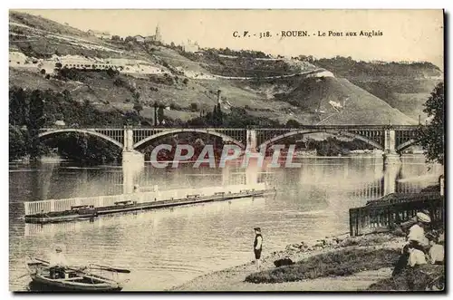 Cartes postales Rouen Le Pont Aux Anglais