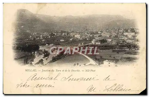 Cartes postales Millau Jonction Du Tarn Et de La Dourbie