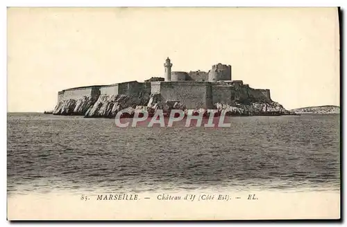 Cartes postales Marseille Chateau d&#39If