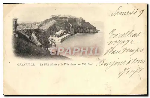 Cartes postales Granville La Ville La Ville Basse