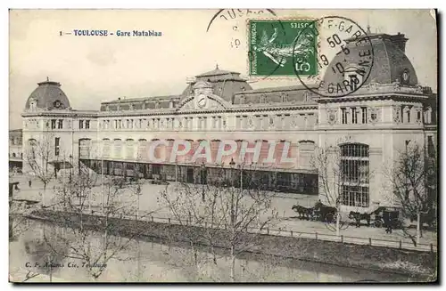 Cartes postales Toulouse Gare Matabiau